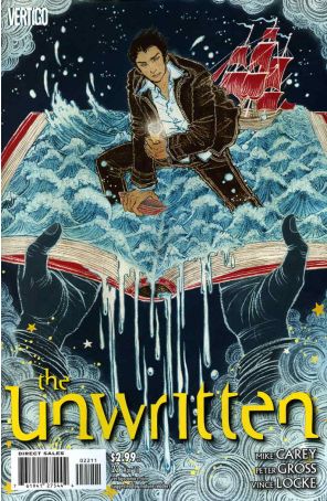 The Unwritten 22 published by DC/Vertigo with cover art by Yuko Shimizu