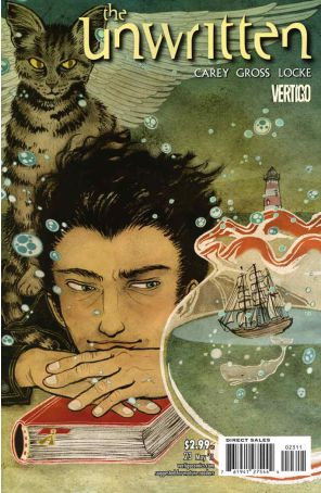 The Unwritten 23 published by DC/Vertigo with cover art by Yuko Shimizu
