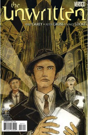 The Unwritten 27 published by DC/Vertigo with cover art by Yuko Shimizu