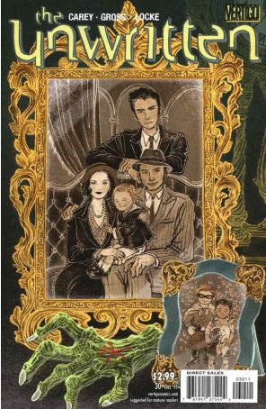 The Unwritten 30 published by DC/Vertigo with cover art by Yuko Shimizu
