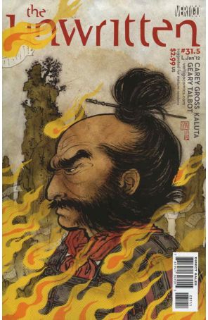 The Unwritten 31.5 published by DC/Vertigo with cover art by Yuko Shimizu
