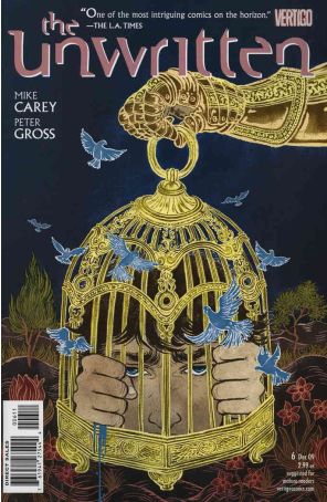 The Unwritten 6 published by DC/Vertigo with cover art by Yuko Shimizu