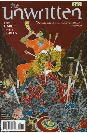 The Unwritten 7 published by DC/Vertigo with cover art by Yuko Shimizu