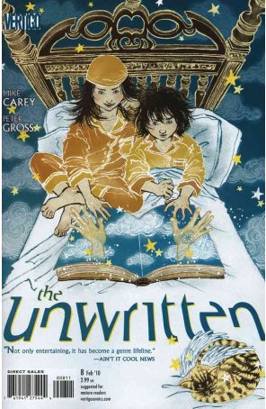 The Unwritten 8 published by DC/Vertigo with cover art by Yuko Shimizu