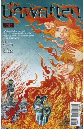 The Unwritten 9 published by DC/Vertigo with cover art by Yuko Shimizu