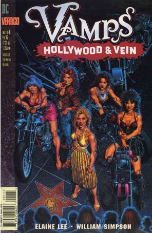 Vamps: Hollywood And Vein 1 published by DC/Vertigo with cover art by Phil Winslade