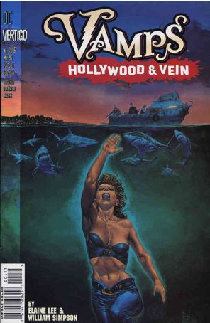 Vamps: Hollywood And Vein 4 published by DC/Vertigo with cover art by Phil Winslade