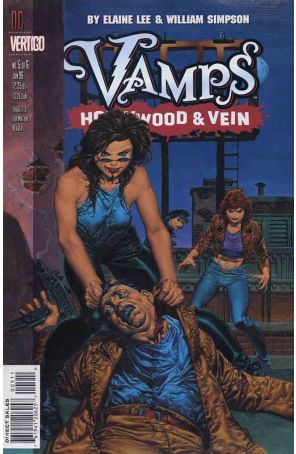 Vamps: Hollywood And Vein 5 published by DC/Vertigo with cover art by Phil Winslade