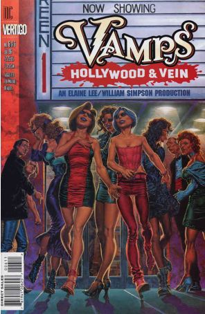Vamps: Hollywood And Vein 6 published by DC/Vertigo with cover art by Phil Winslade