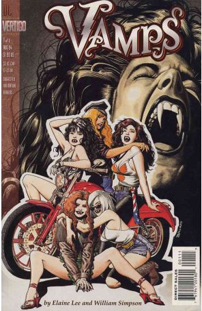 Vamps 1 published by DC/Vertigo with cover art by Brian Bolland
