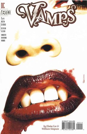 Vamps 5 published by DC/Vertigo with cover art by Brian Bolland