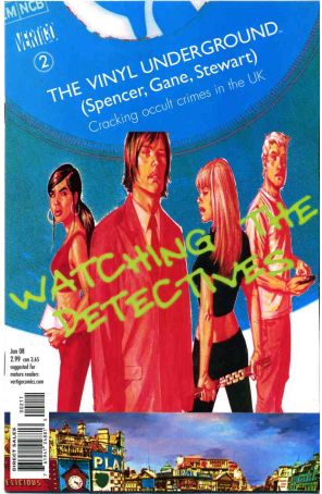 Vinyl Underground 2 published by DC/Vertigo with cover art by Sean Phillips