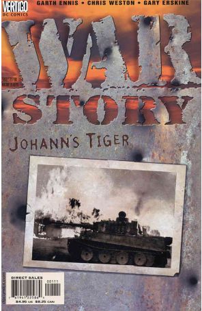 War Story: Johann's Tiger 1 published by DC/Vertigo with cover art by John Van Fleet