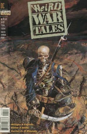 Weird War Tales (Mini-Series) 4 published by DC/Vertigo with cover art by George Pratt