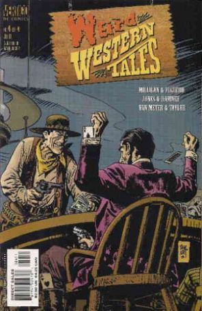 Weird Western Tales (Mini-Series) 4 published by DC/Vertigo with cover art by Jordi Bernet