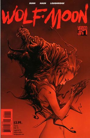 Wolf Moon 1 published by DC/Vertigo with cover art by Jae Lee