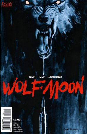 Wolf Moon 4 published by DC/Vertigo with cover art by Leandro Fernandez