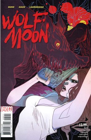 Wolf Moon 5 published by DC/Vertigo with cover art by Marguerite Sauvage