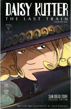 Daisy Kutter: The Last Train 1A published by Viper with cover art by Kazu Kibuishi
