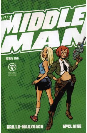 The Middle Man 2 published by Viper with cover art by Les McClaine