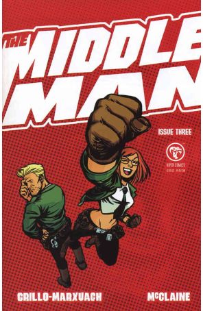 The Middle Man 3 published by Viper with cover art by Les McClaine