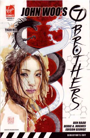 7 Brothers (Vol. 2) 5 published by Virgin with cover art by David Mack