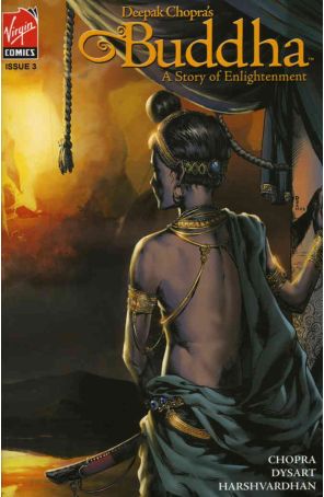 Buddha (Virgin) 3 published by Virgin with cover art by Dean Hyrapiet
