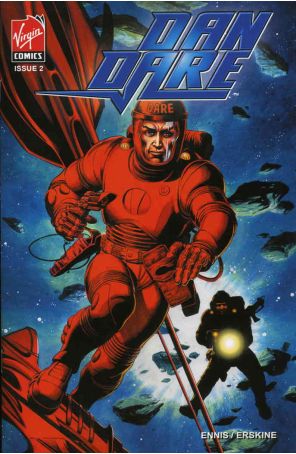 Dan Dare 2 published by Virgin with cover art by Gary Leach