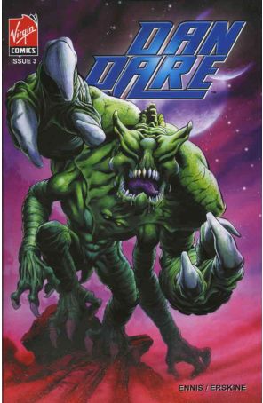 Dan Dare 3 published by Virgin with cover art by Gary Leach