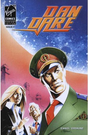 Dan Dare 5A published by Virgin with cover art by Ian Gibson