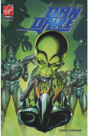 Dan Dare 5 published by Virgin with cover art by Gary Leach