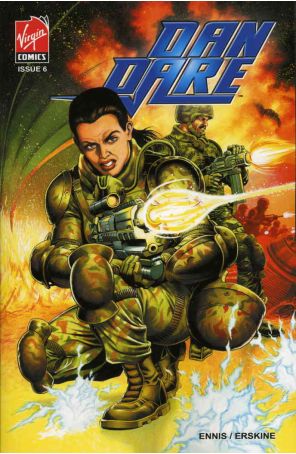 Dan Dare 6 published by Virgin with cover art by Gary Leach
