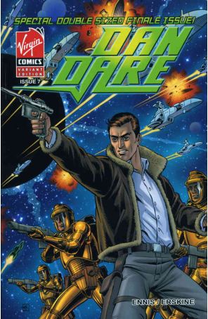 Dan Dare 7A published by Virgin with cover art by Dave Gibbons
