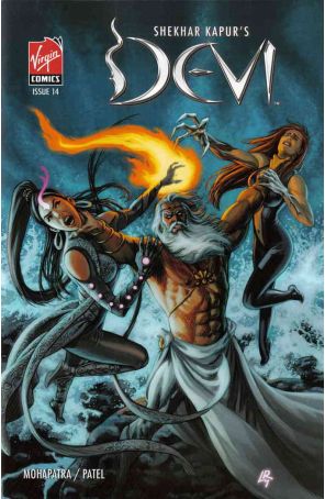 Devi 14 published by Virgin with cover art by Luke Ross