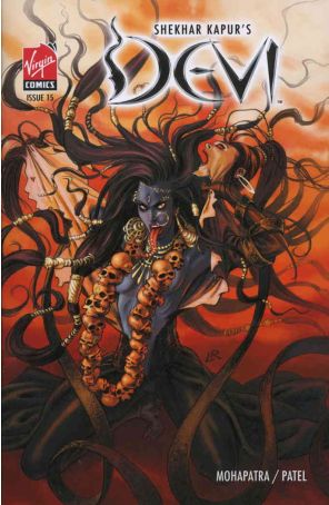 Devi 15 published by Virgin with cover art by Luke Ross