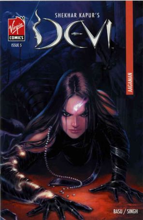 Devi 5 published by Virgin with cover art by Suresh Seetharaman and Aditya Chari