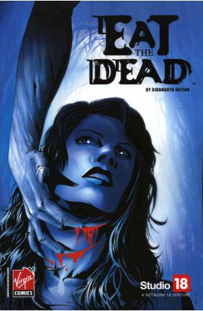 Eat the Dead 1 published by Virgin with cover art by Siddharth Kotian