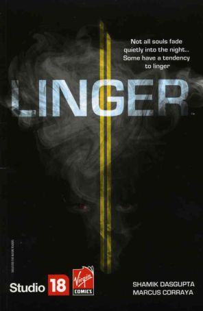 Linger 1 published by Virgin with cover art by Charlie Beckerman