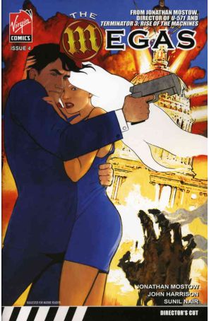 Megas 4 published by Virgin with cover art by Peter Rubin