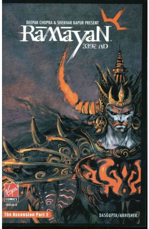Ramayan 3392 A.D. 8 published by Virgin with cover art by Abhishek Singh