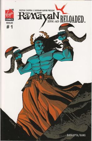 Ramayan 3392 AD Reloaded 1A published by Virgin with cover art by Michael Avon Oeming