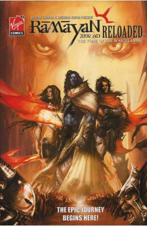 Ramayan 3392 AD Reloaded TPB 2 published by Virgin with cover art by Jeevan Kang