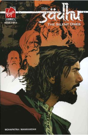 The Sadhu the Silent Ones 2 published by Virgin with cover art by Jeffrey Spokes