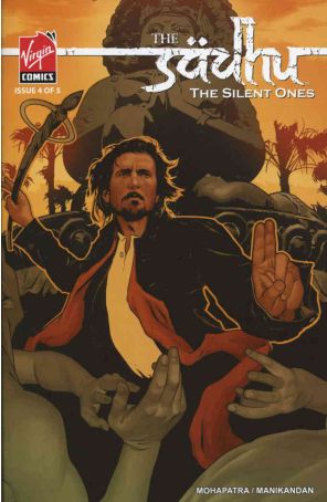 The Sadhu the Silent Ones 4 published by Virgin with cover art by Jeffrey Spokes