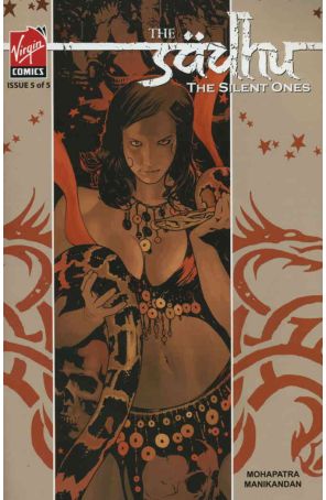 The Sadhu the Silent Ones 5 published by Virgin with cover art by Jeffrey Spokes