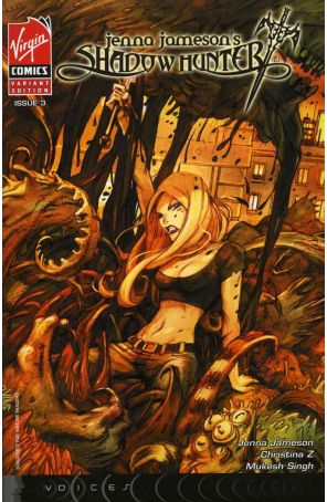 Shadow Hunter 3A published by Virgin with cover art by Nico Henrichon