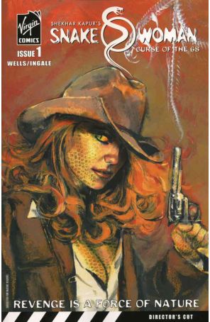 Snake Woman Curse of the 68 1 published by Virgin with cover art by Michael Gaydos