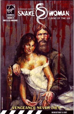 Snake Woman Curse of the 68 2 published by Virgin with cover art by Michael Gaydos