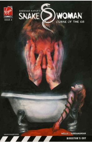 Snake Woman Curse of the 68 4 published by Virgin with cover art by Michael Gaydos