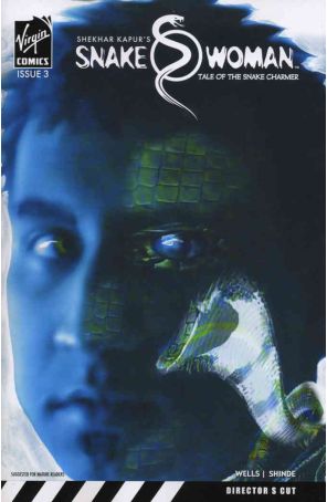 Snake Woman: Tale of the Snake Charmer 3 published by Virgin with cover art by Michael Gaydos